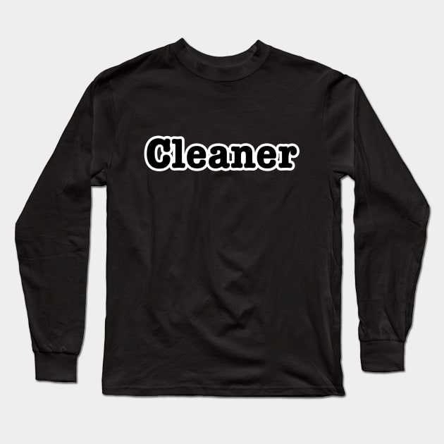 Cleaner Long Sleeve T-Shirt by lenn